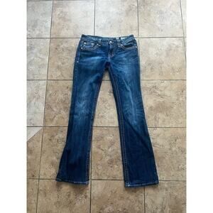 Miss Me Signature Boot Cut Jeans Size 30